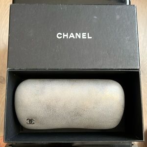 New Chanel Gray Sunglasses Case
